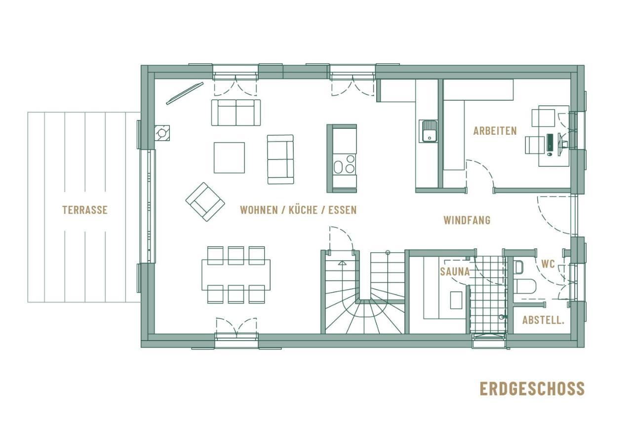 Ferienhaus Reetland Am - Luxus Reetdachvilla Mit 3 Schlafzimmern, Sauna Und Kamin F18